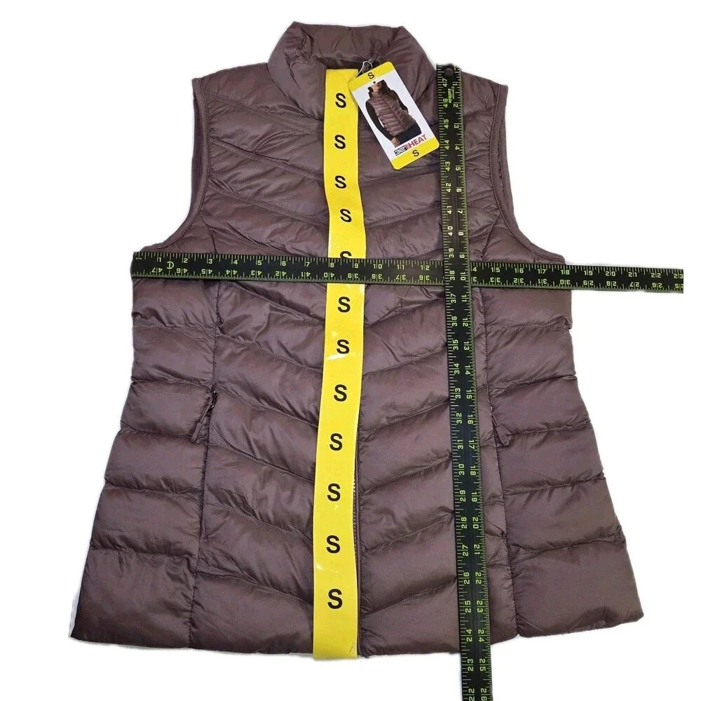 32 Degrees HEAT Women's Puffer Vest Nylon & Polyester, Pink, Size Small‎ - Picture 4 of 4